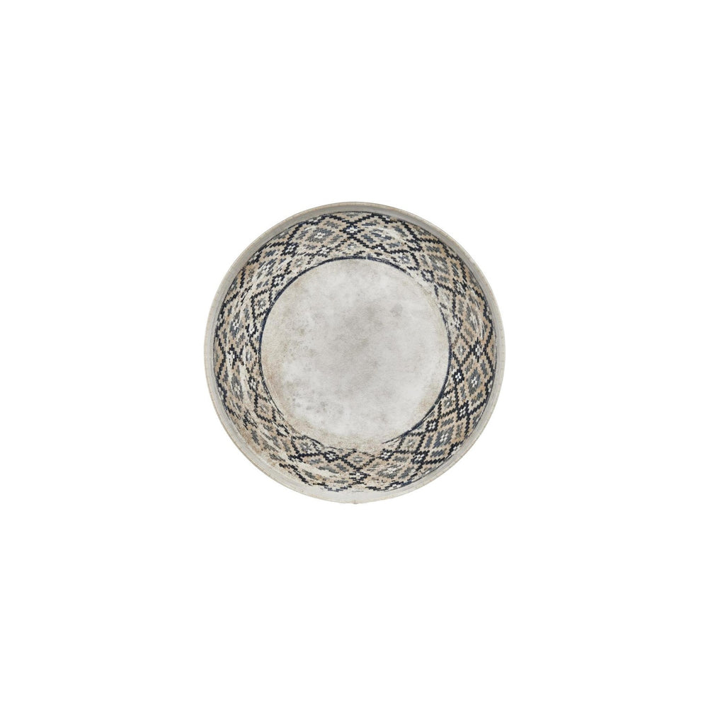 Zafira dia.9" Round Beige Vitrified Plate
