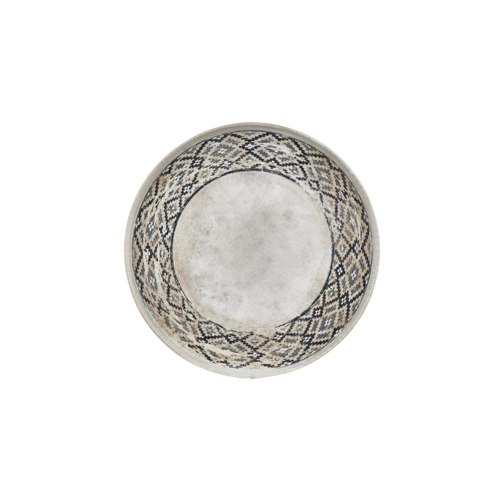 Zafira dia.10.75" Round Beige Vitrified Plate