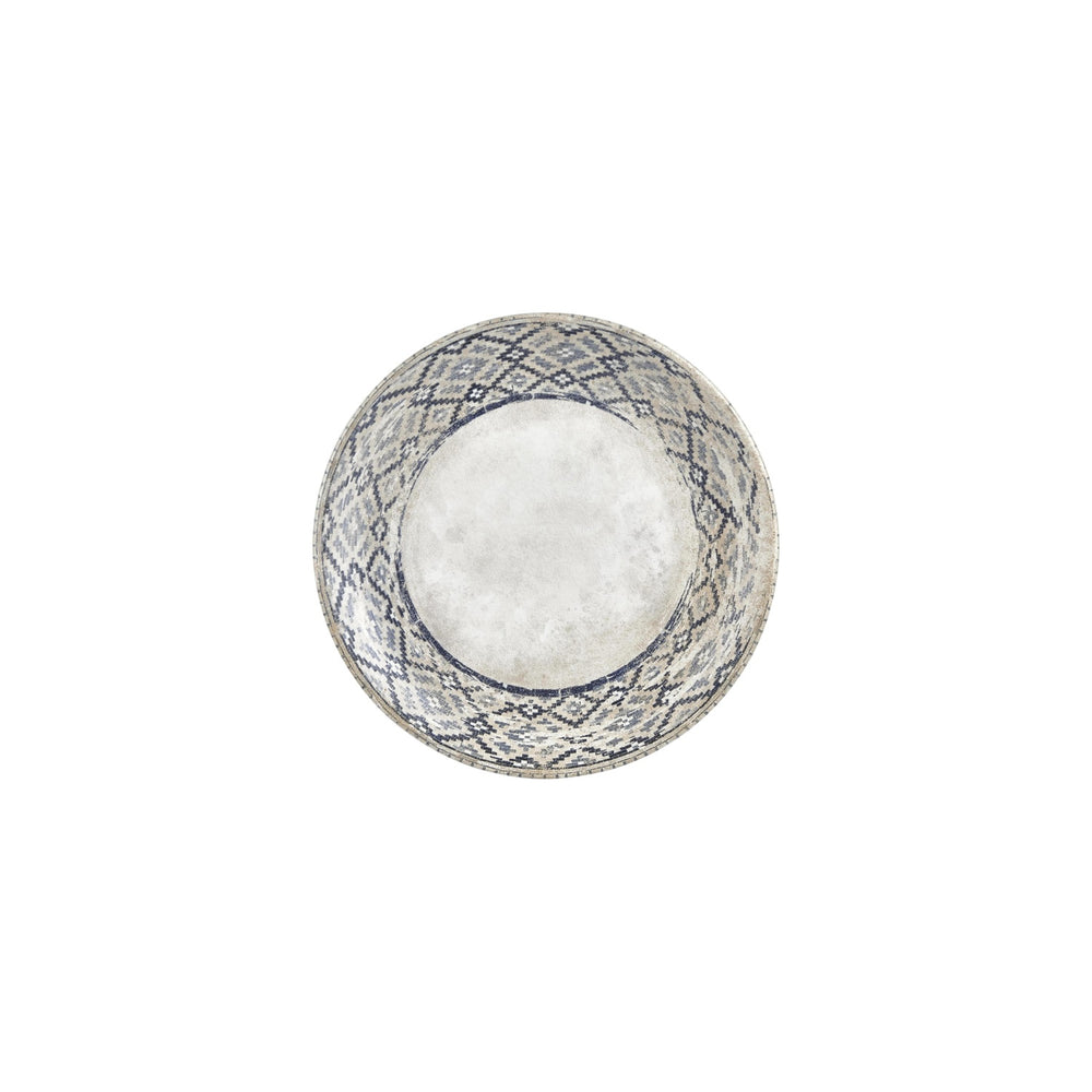 Zafira dia.9" Round Beige Vitrified Plate