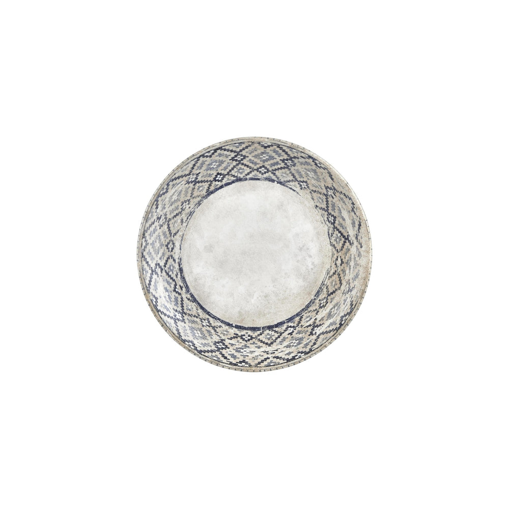 Zafira dia.9.75" Round Beige Vitrified Plate