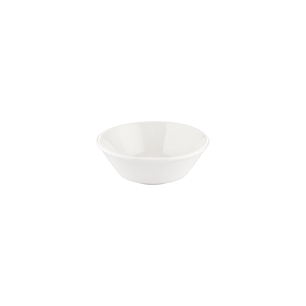Smooth White dia.7.75" h:0" 36 oz. Round Warm White Vitrified Bowl