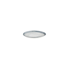 Smooth Ambience Blue dia.6.25" Round Blue Vitrified Plate