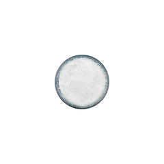 Smooth Ambience Blue dia.6.25" Round Blue Vitrified Plate