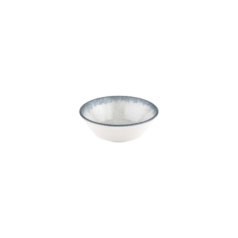 Smooth Ambience Blue dia.6.25" h:0" 18 oz. Round Blue Vitrified Bowl