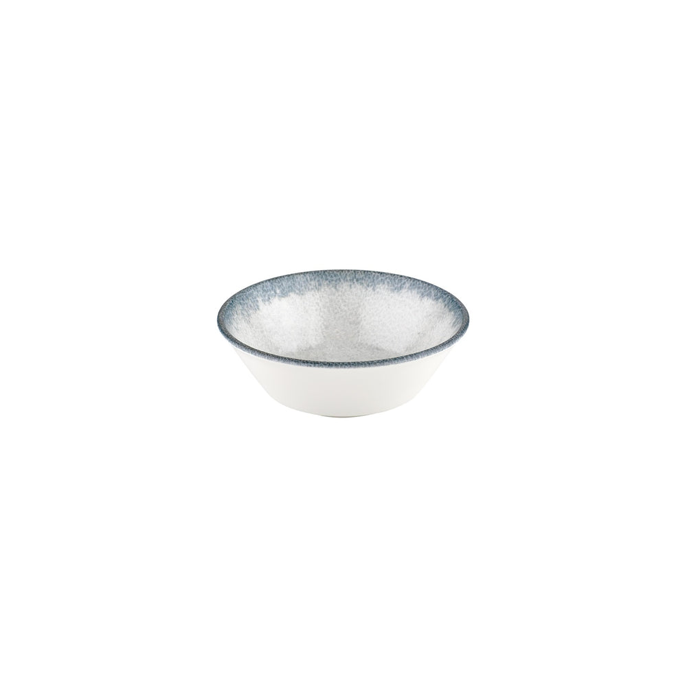 Smooth Ambience Blue dia.7.75" h:0" 36 oz. Round Blue Vitrified Bowl