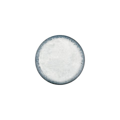 Smooth Ambience Blue dia.8.75" Round Blue Vitrified Plate