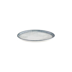 Smooth Ambience Blue dia.11" Round Blue Vitrified Plate