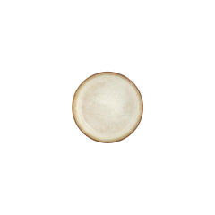 Smooth Ambience Yellow dia.5.75" h:0" 9 oz. Round Beige Vitrified Deep Plate