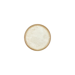 Smooth Ambience Yellow dia.7.5" Round Beige Vitrified Plate