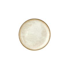 Smooth Ambience Yellow dia.9.75" h:0" 42 oz. Round Beige Vitrified Deep Plate