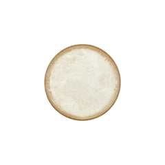 Smooth Ambience Yellow dia.9.75" Round Beige Vitrified Plate