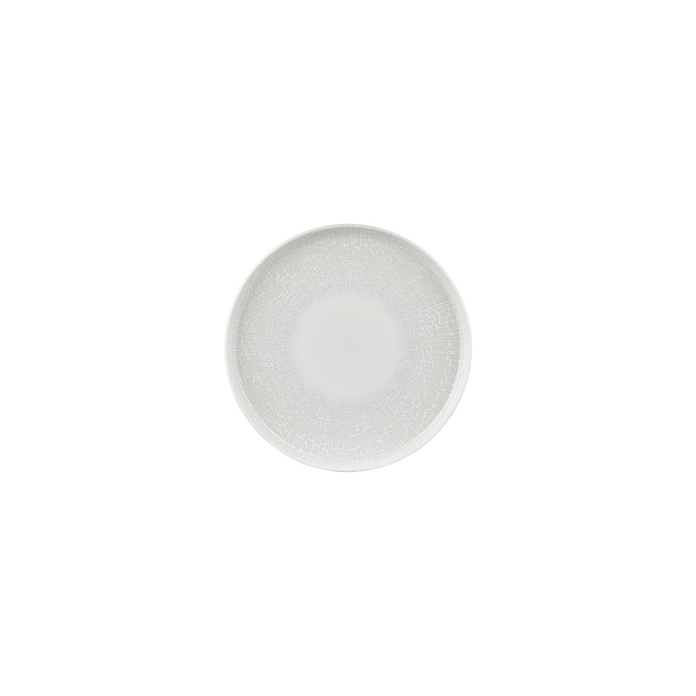 Illusion dia.7.5" Round Blue Vitrified Plate