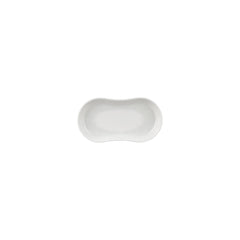 Illusion 7.5" x 4.25" x h:0" Oval Blue Vitrified Platter