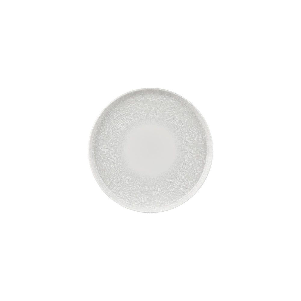 Illusion dia.8.75" Round Blue Vitrified Plate