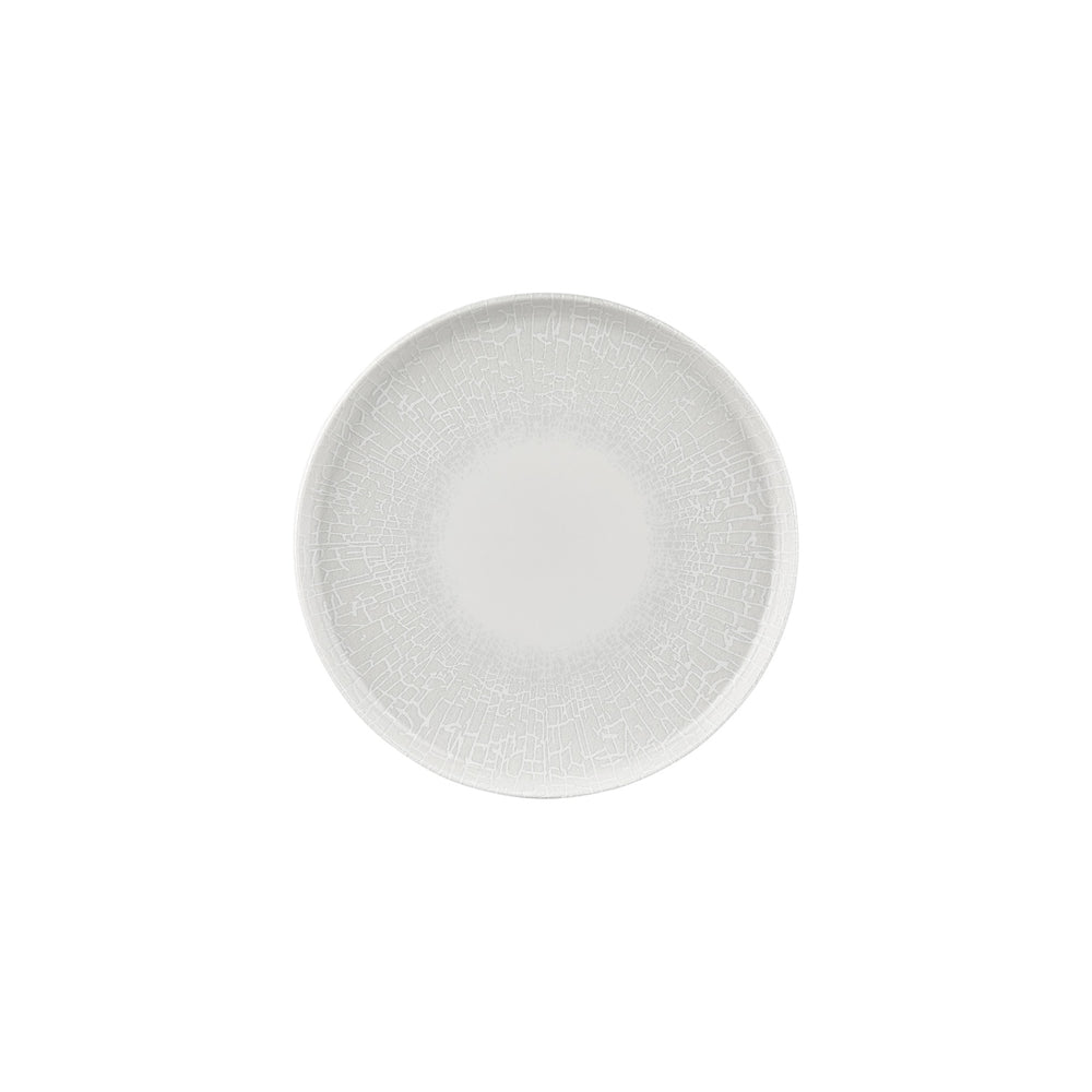 Illusion dia.9.75" Round Blue Vitrified Plate