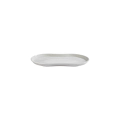 Illusion 10.25" x 6" Rectangular Blue Vitrified Plate