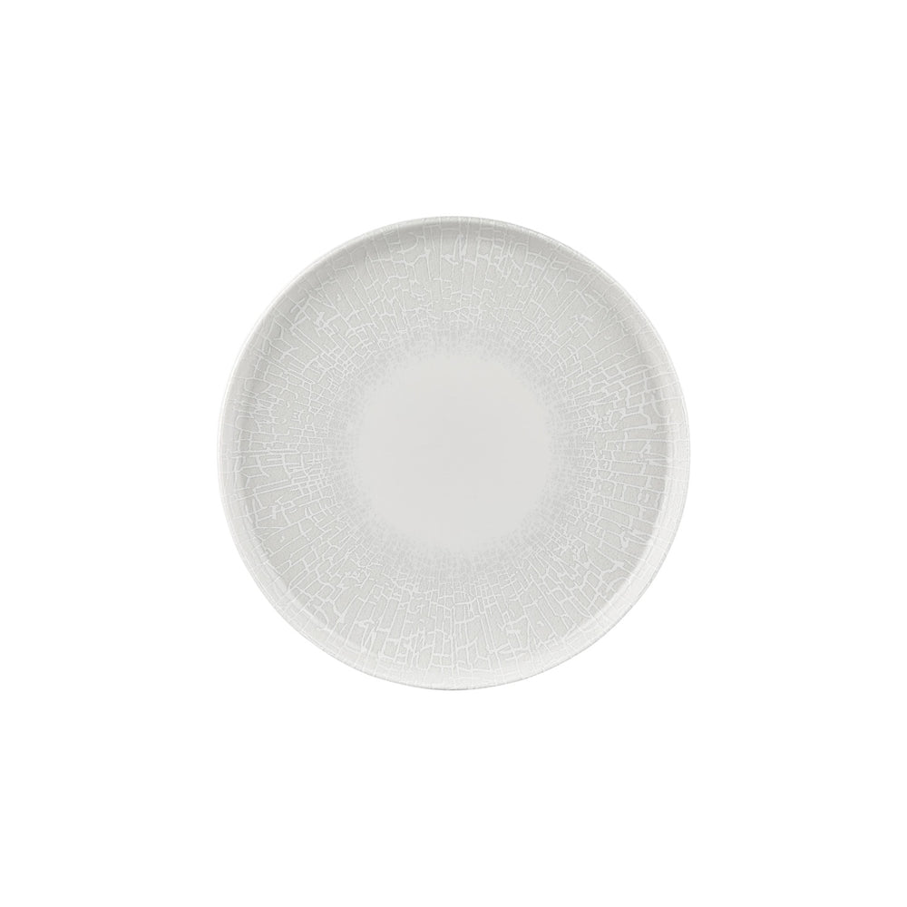 Illusion dia.11" Round Blue Vitrified Plate