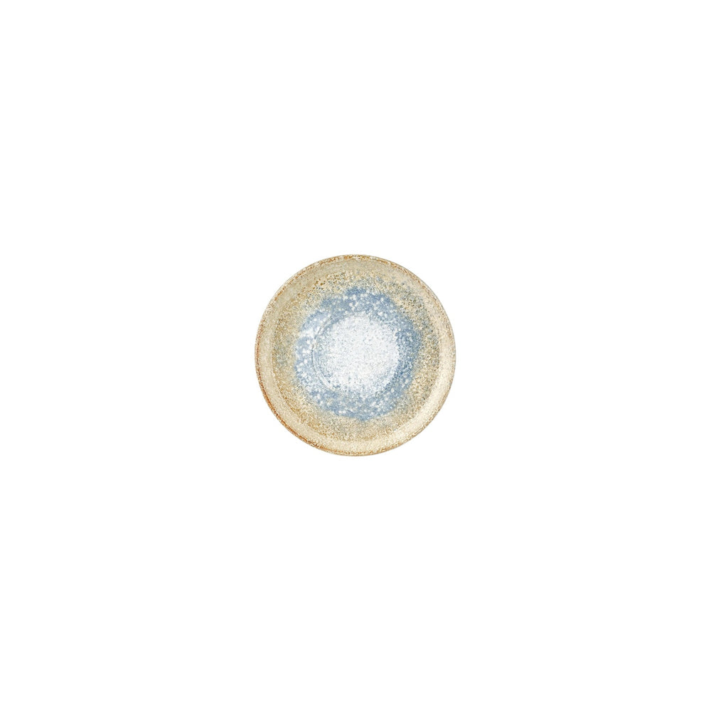 Smooth Reaction dia.5" Round Yellow Vitrified Saucer