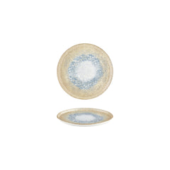 Smooth Reaction dia.6.25" Round Yellow Vitrified Plate