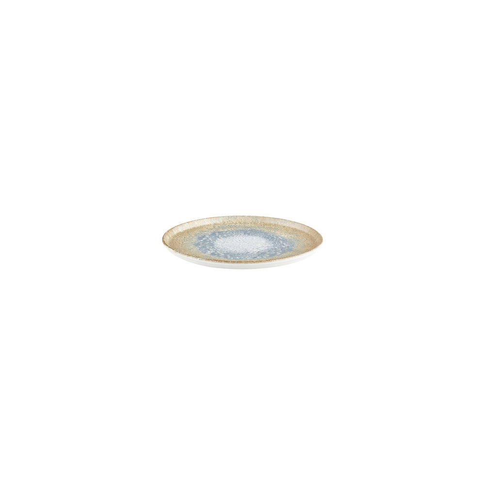 Smooth Reaction dia.6.25" Round Yellow Vitrified Plate