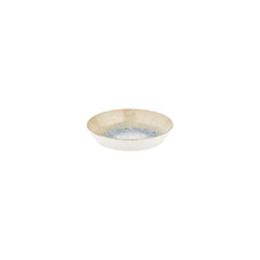 Smooth Reaction dia.7" h:0" 20 oz. Round Yellow Vitrified Deep Plate