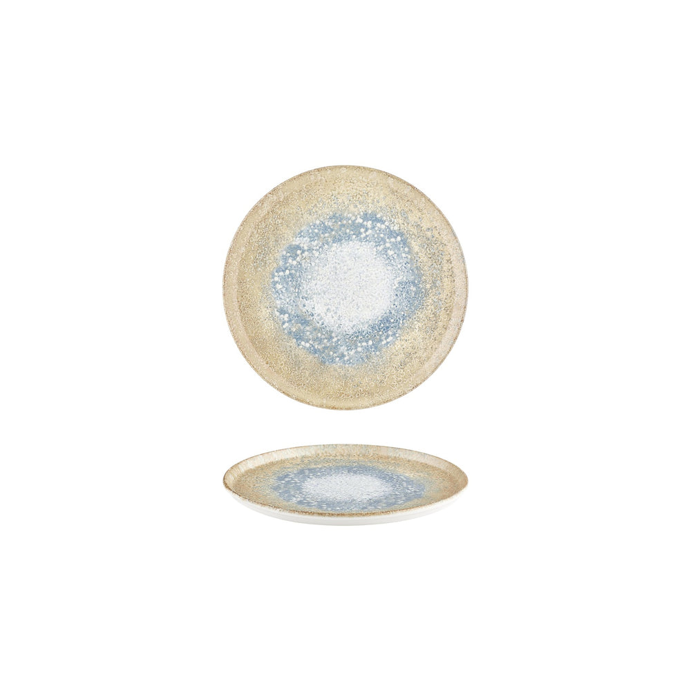 Smooth Reaction dia.7.5" Round Yellow Vitrified Plate