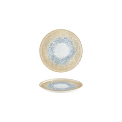 Smooth Reaction dia.7.5" Round Yellow Vitrified Plate