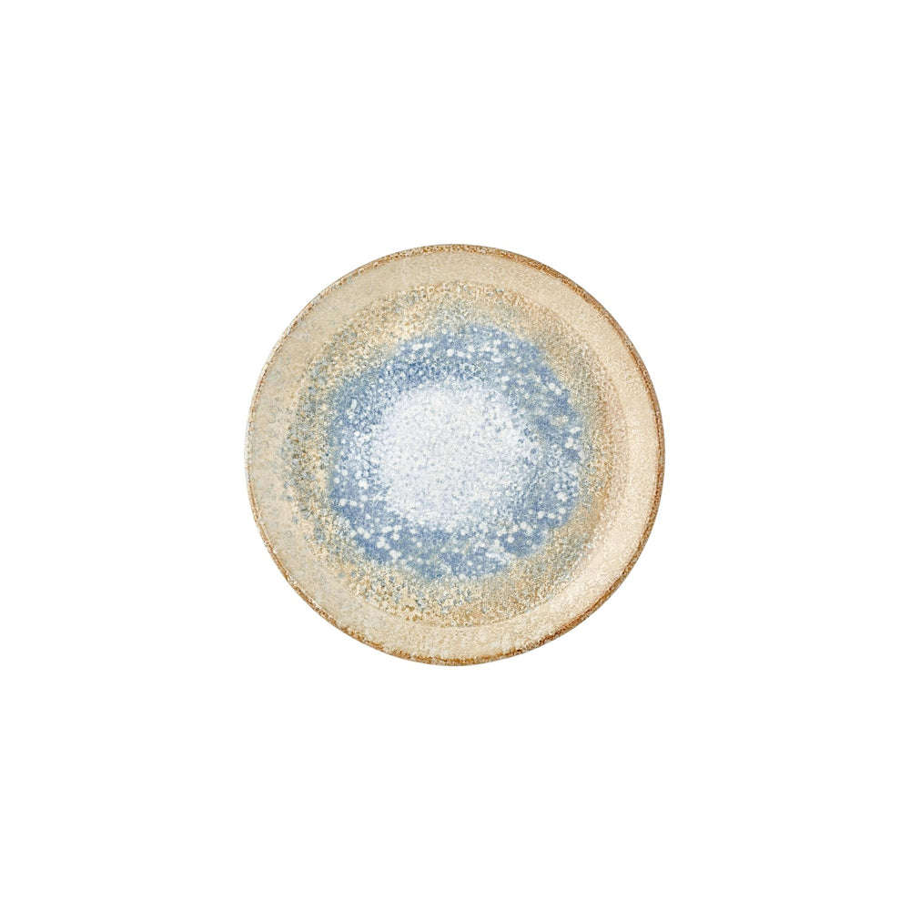 Smooth Reaction dia.9.75" h:0" 42 oz. Round Yellow Vitrified Deep Plate