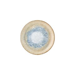 Smooth Reaction dia.9.75" h:0" 42 oz. Round Yellow Vitrified Deep Plate