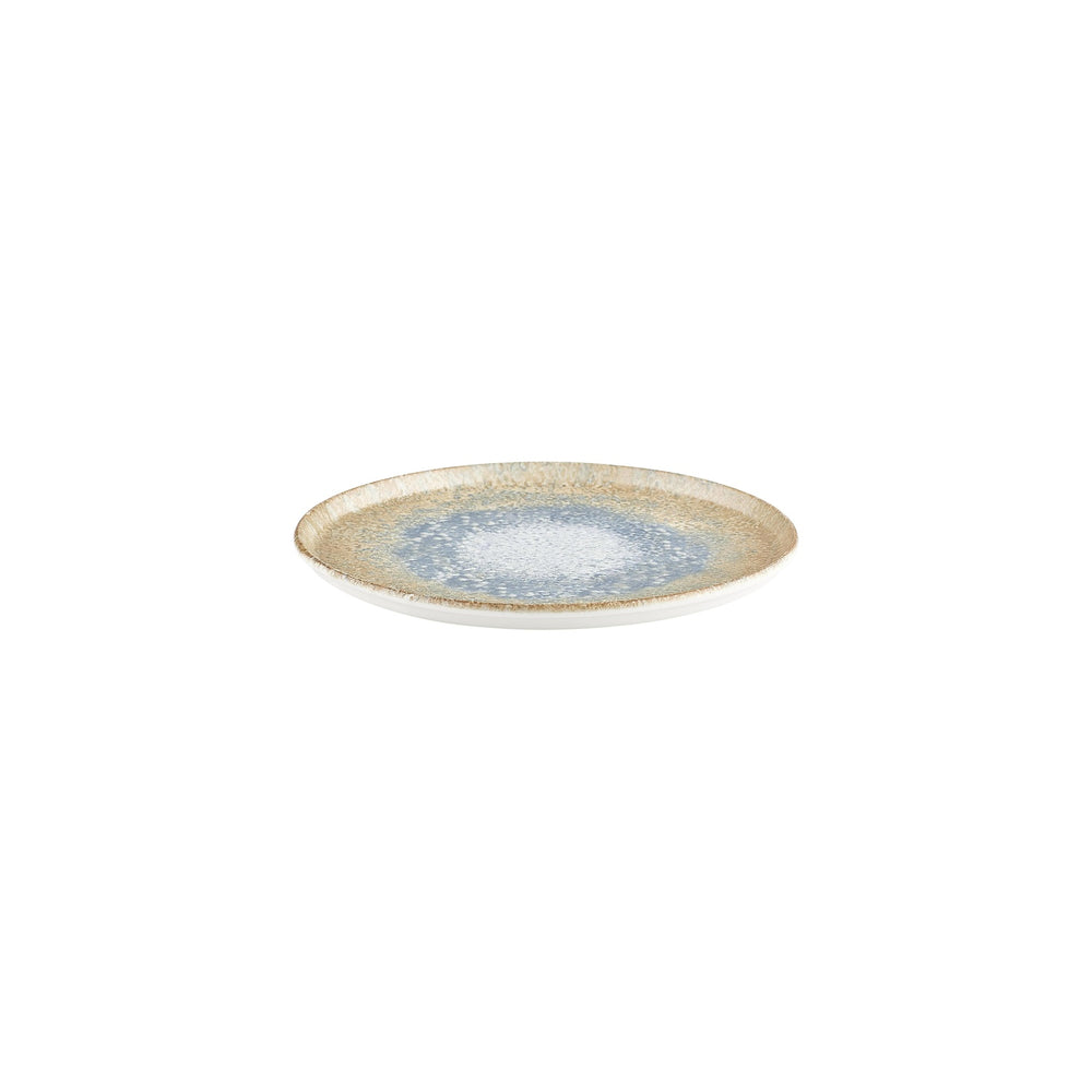 Smooth Reaction dia.9.75" Round Yellow Vitrified Plate