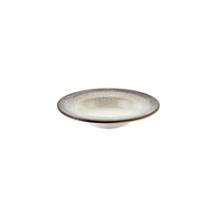 Spazio dia.9.75" h:0" 14 oz. Round Decorated Vitrified Deep Plate