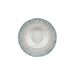 Vista dia.11" h:0" 16 oz. Round Green Vitrified Deep Plate