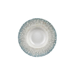 Vista dia.11" h:0" 16 oz. Round Green Vitrified Deep Plate