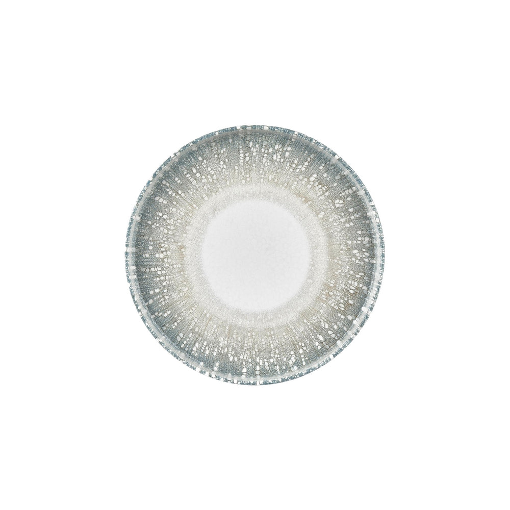 Vista dia.10.75" Round Green Vitrified Plate