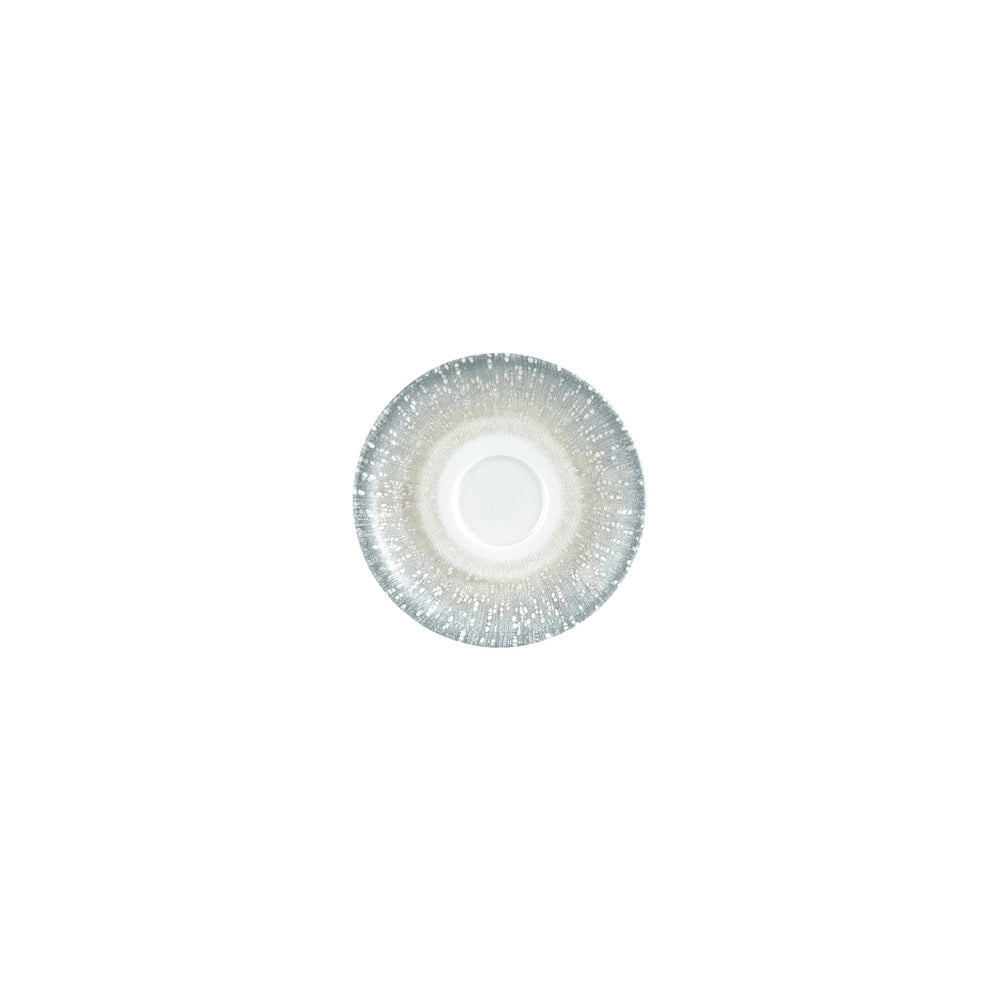 Vista dia.6.25" Round Blue Vitrified Saucer