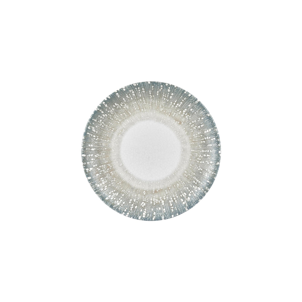 Vista dia.9.75" Round Green Vitrified Plate