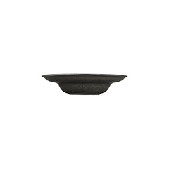 Vision dia.10.75" h:2.5" 17 oz. Round Black Vitrified Deep Plate
