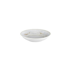 Wave dia.9" h:0" 34 oz. Round Blue Vitrified Deep Plate