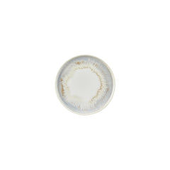 Wave dia.7.5" Round Blue Vitrified Plate