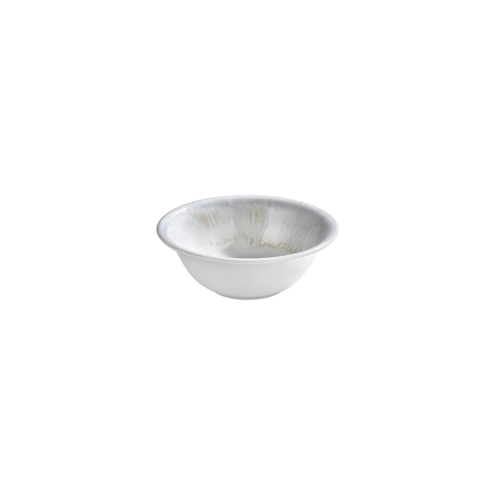 Wave dia.7.75" h:0" 30 oz. Round Blue Vitrified Bowl