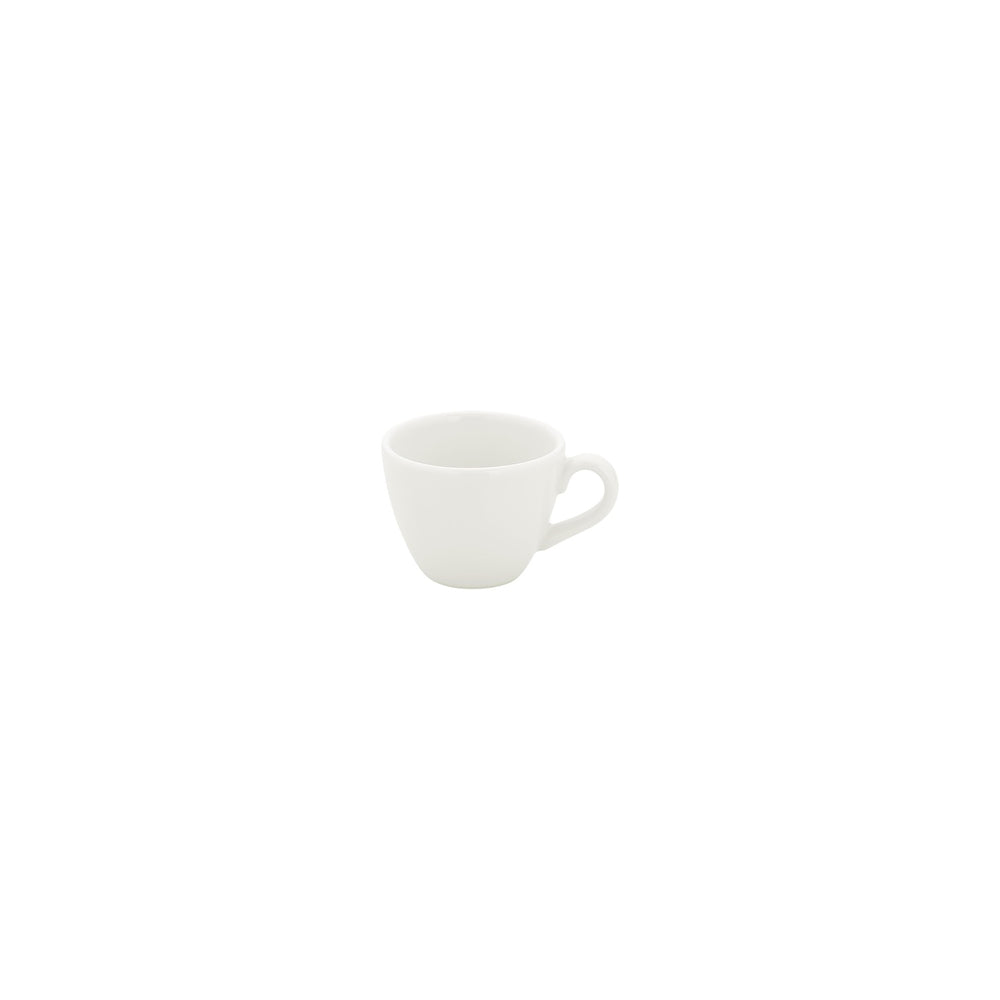 Gourmet dia.2.25" h:0" 3 oz. Round Warm White Vitrified Espresso Cup