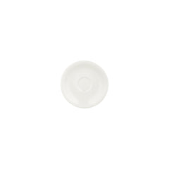 Gourmet dia.4.75" Round Warm White Vitrified Saucer