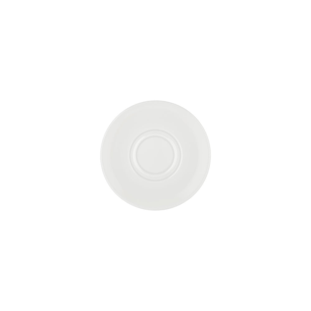 Gourmet dia.7.5" Round Warm White Vitrified Saucer