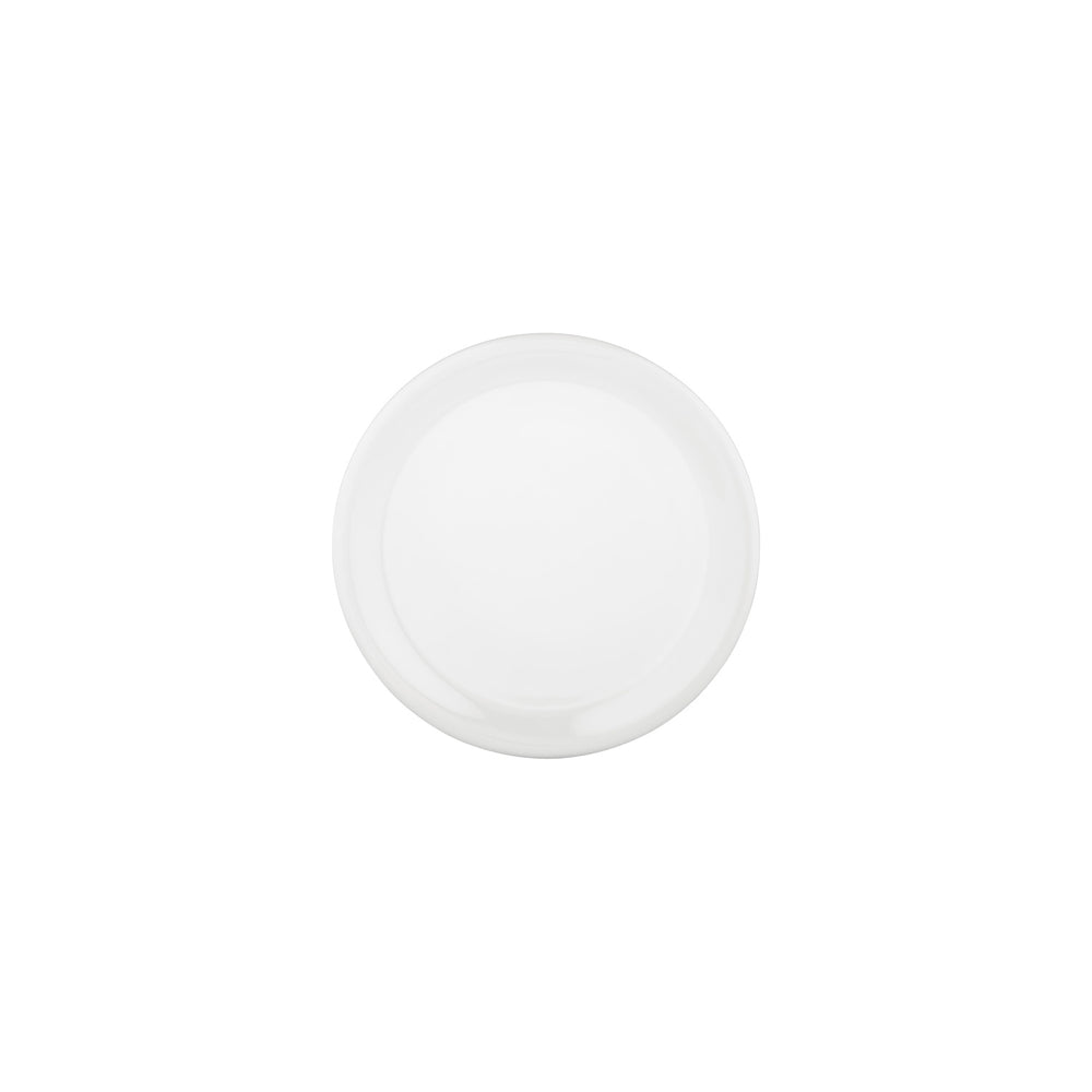 Gourmet dia.8.25" Round Warm White Vitrified Plate