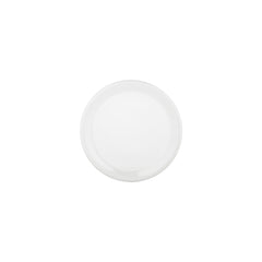 Gourmet dia.8.25" Round Warm White Vitrified Plate