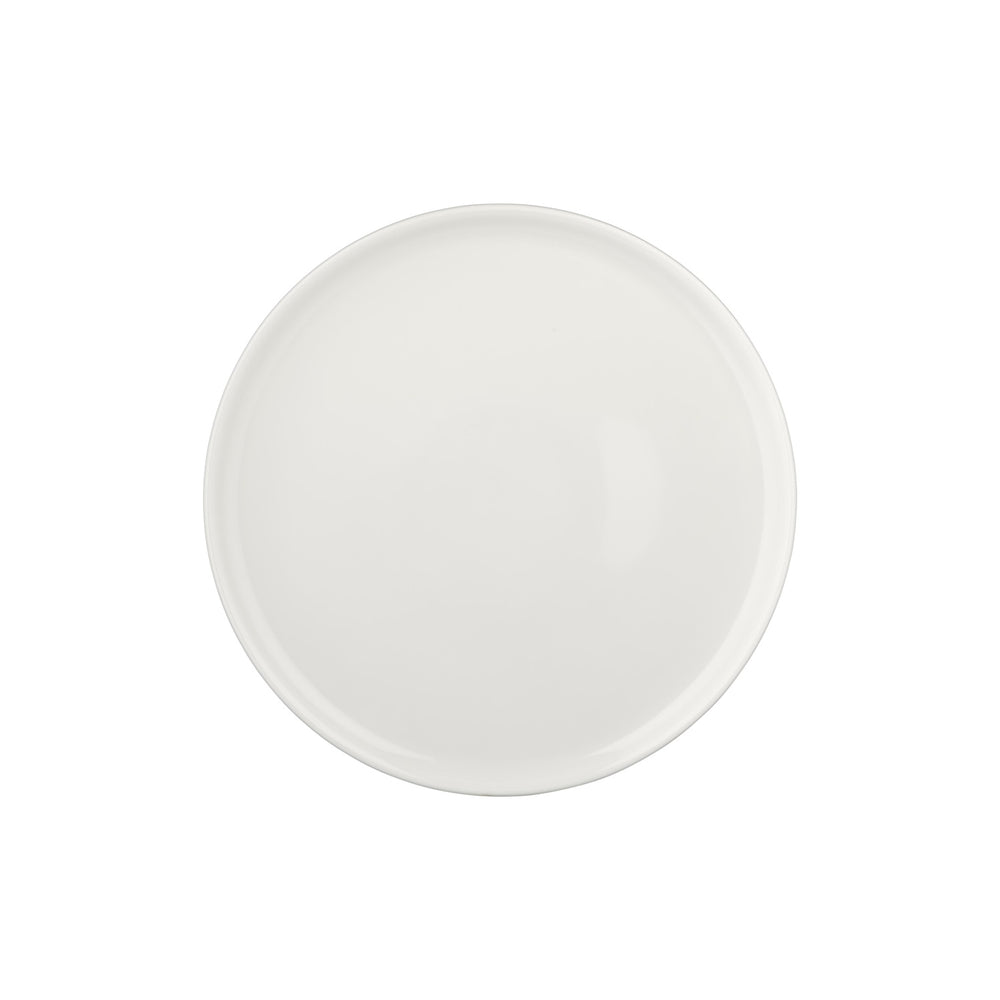 Gourmet dia.12.5" x 12.5" Round Warm White Vitrified Pizza Plate