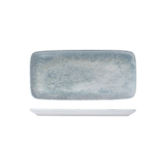 Artemis 13.25" x 6.25" x h:0.75" Rectangular Decorated Vitrified Platter