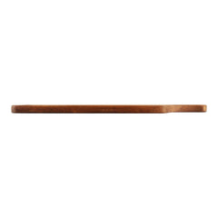 Turgla Wood 22" x 7" Rectangular Brown Wood Serving