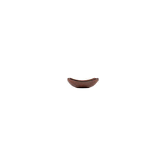 Turgla EcoGrain 4.75" x 4.75" x h:1.5" 7 oz. Square Brown Composite Bowl