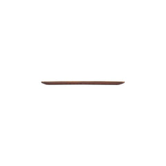 Turgla EcoGrain 12.75" x 7" Rectangular Brown Composite Plate